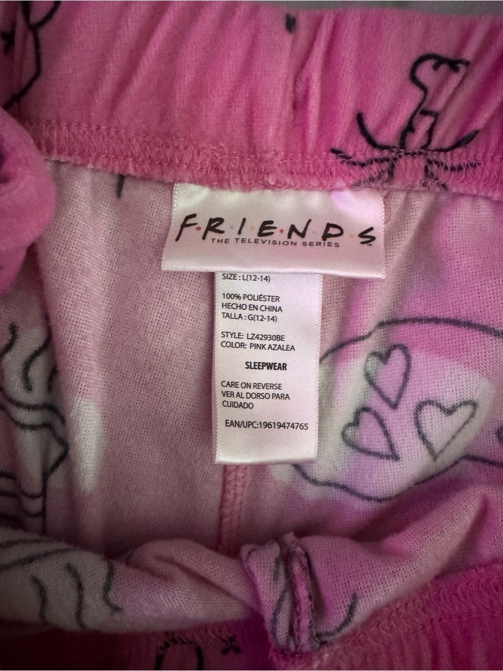 F.R.I.E.N.D.S pajama pants